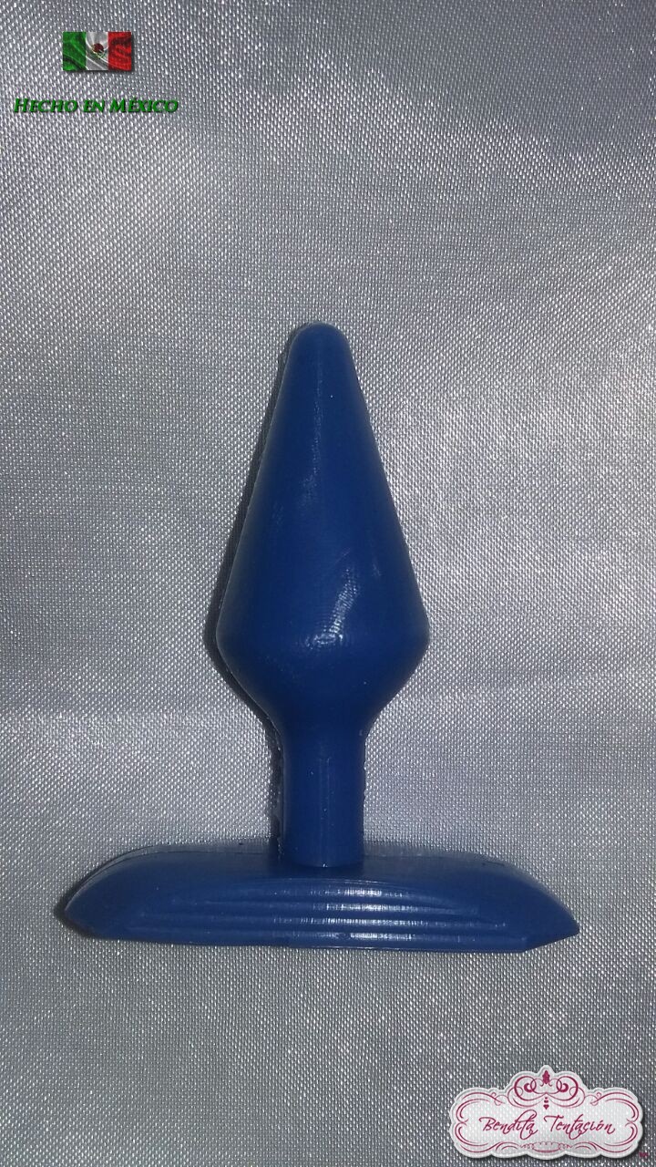 Iniciador anal 100% silicón azul